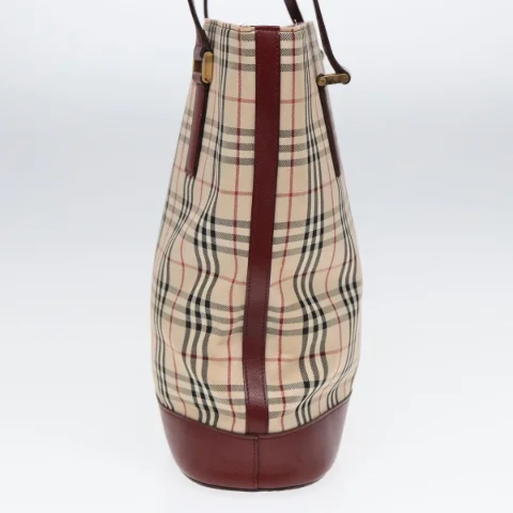 Burberry Vintage Pre-owned Canvas totes Beige Dames