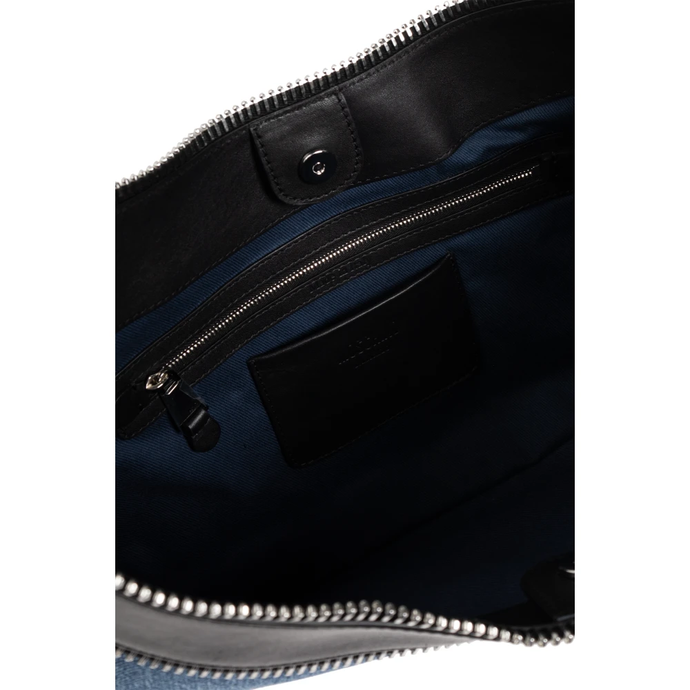 Moschino Denim schoudertas Blue Dames