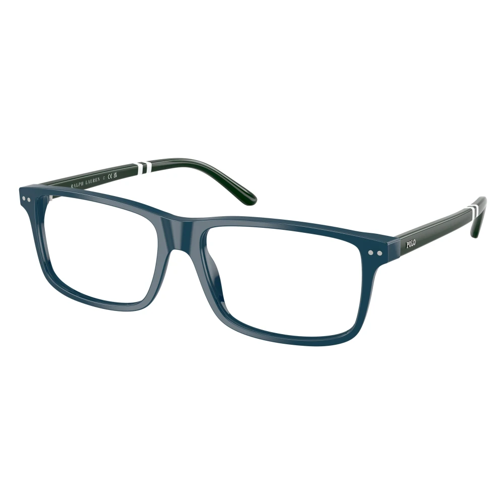 Polo Ralph Lauren Blue Man Ph2296 5465 Optical Frames Acetate Squared Normal - Image 3