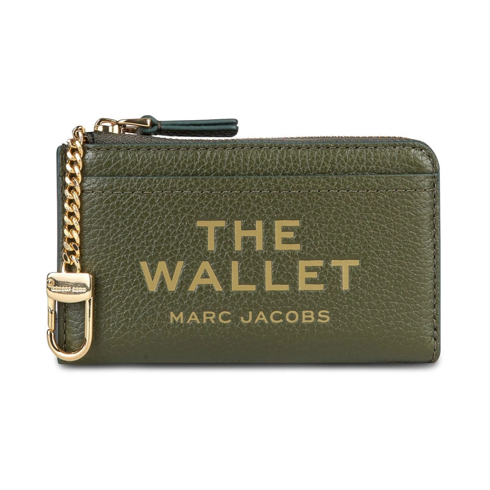 Marc Jacobs Bos Top Zip Multi Portemonnee Green Dames