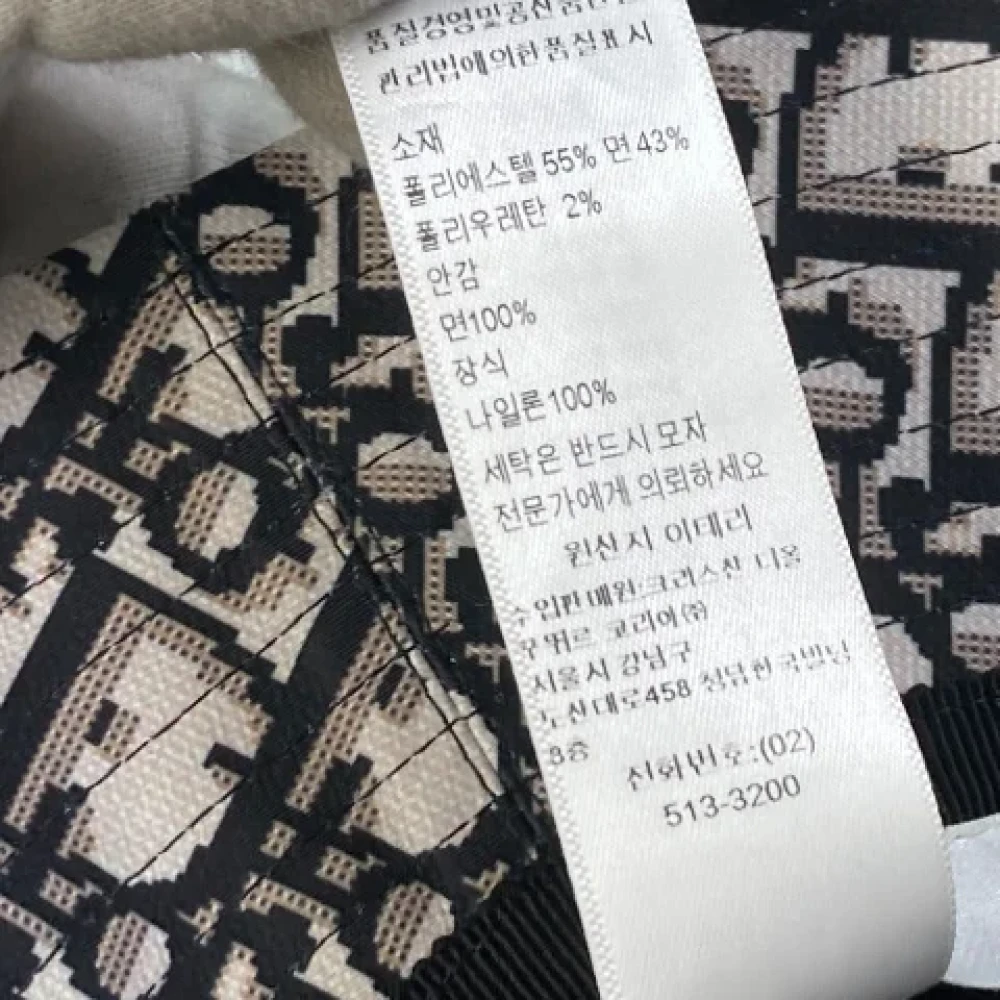 Dior Vintage Pre-owned Cotton hats Green Dames