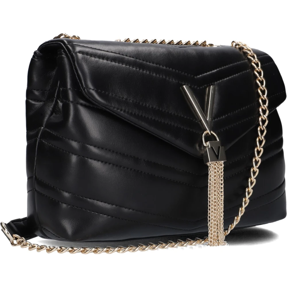 Valentino by Mario Valentino Zwarte Flap Tas Schoudertas Black Dames