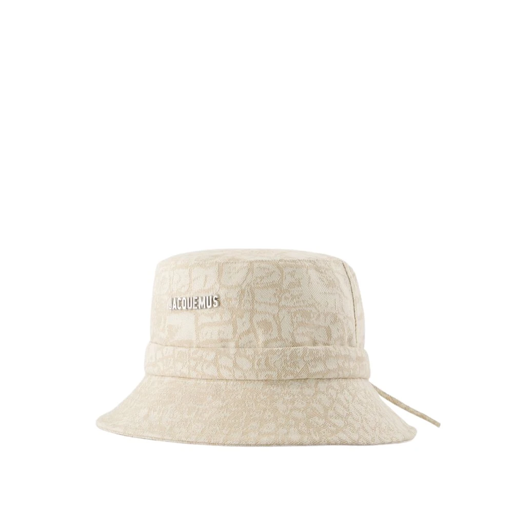 Jacquemus Katoenen emmerhoed Beige Dames