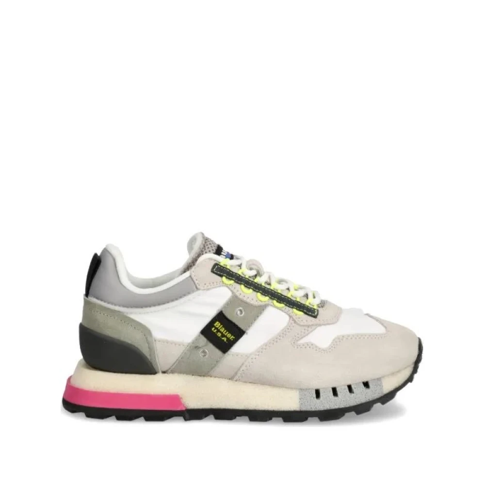 Blauer Women's Multicolor Sneakers, 6 Uk, Casual Trainers For Everyday Wear
