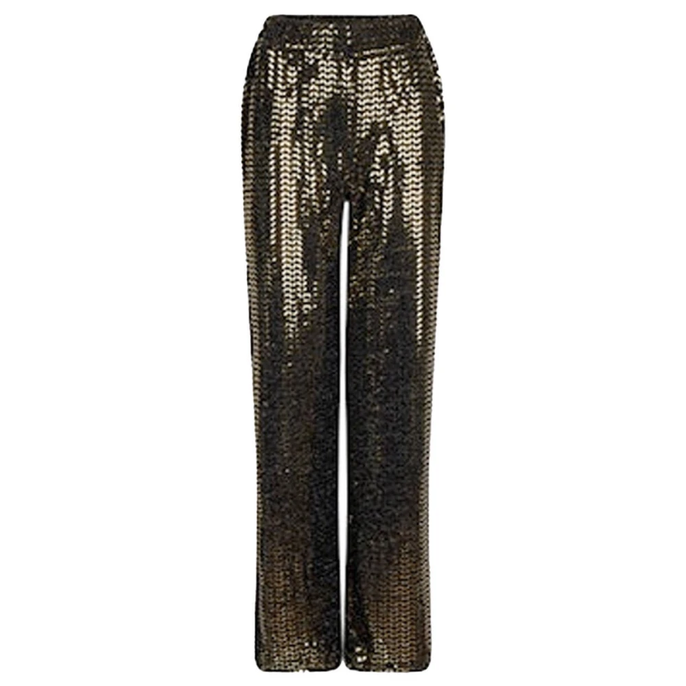 Lofty Manner Chella Broek in Trendy Stijl Yellow Dames