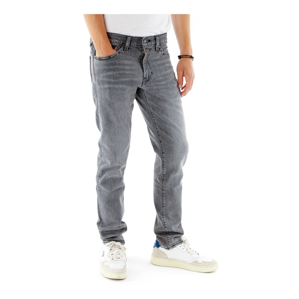 Levi's Slim Fit Comfort Stretch Denim Jeans Gray Heren
