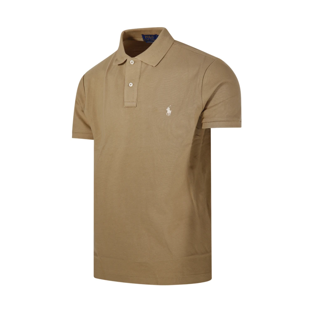Ralph Lauren S S Polo Brown Heren