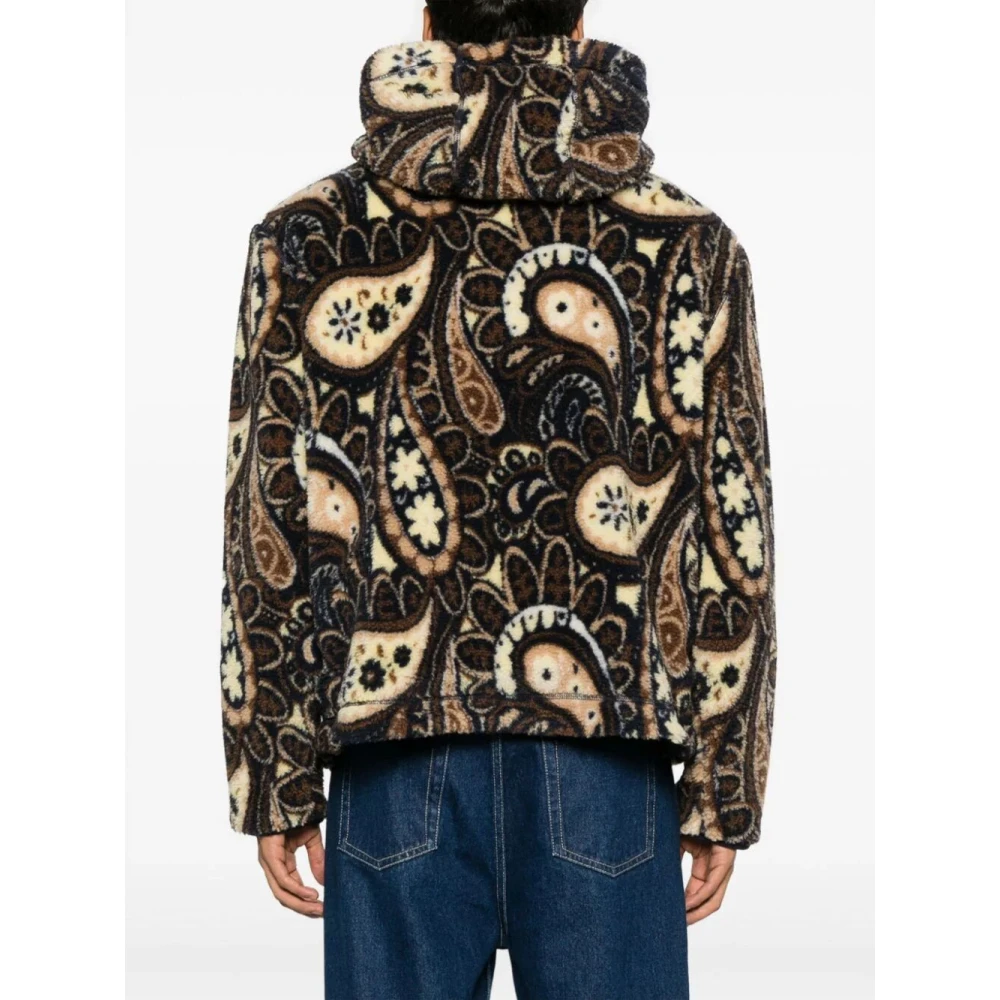 Drole de Monsieur Multicolor Fleece Jas Multicolor Heren