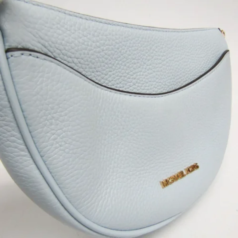 Michael Kors Pre-owned Leather shoulder-bags Blue Dames