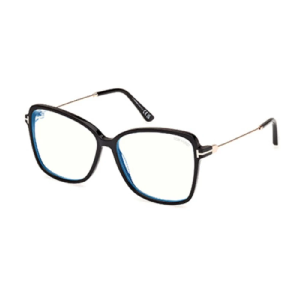 Tom Ford Stijlvolle Zwarte Zonnebril Black Dames