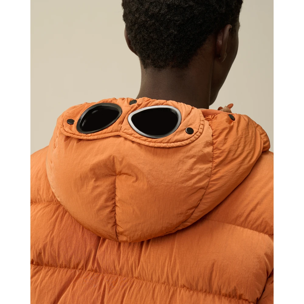 C.P. Company Oranje Donsjas Goggle Stijl Orange Heren