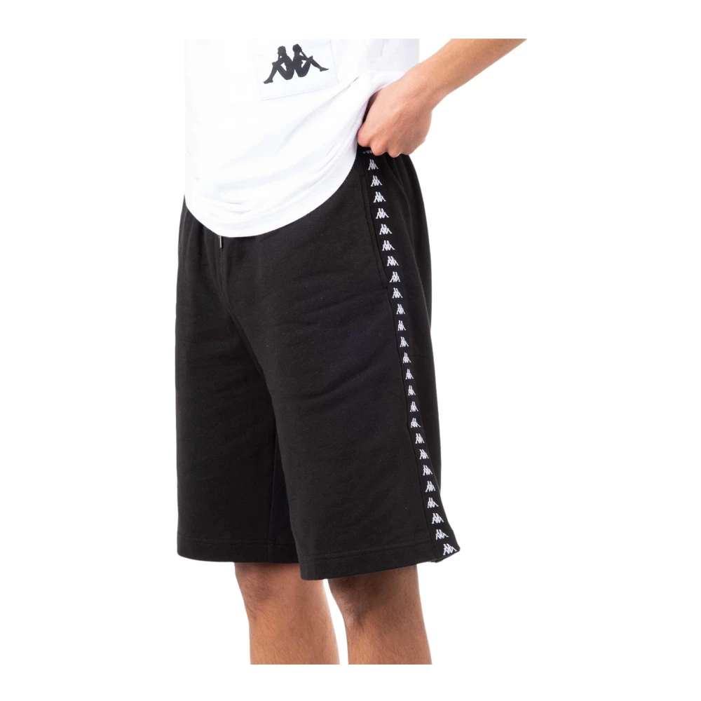 Kappa Heren Shorts Stijlvol Ontwerp Black Heren