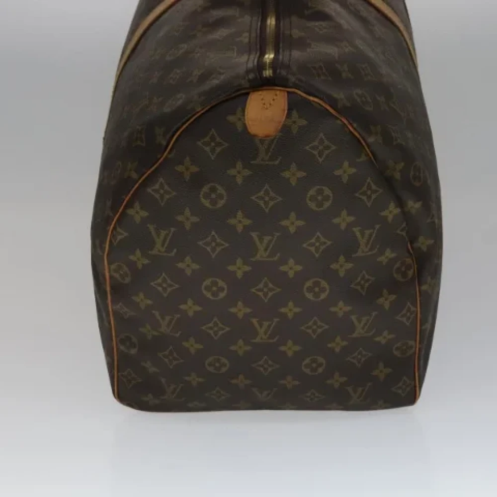 Louis Vuitton Vintage Pre-owned Canvas travel-bags Brown Dames