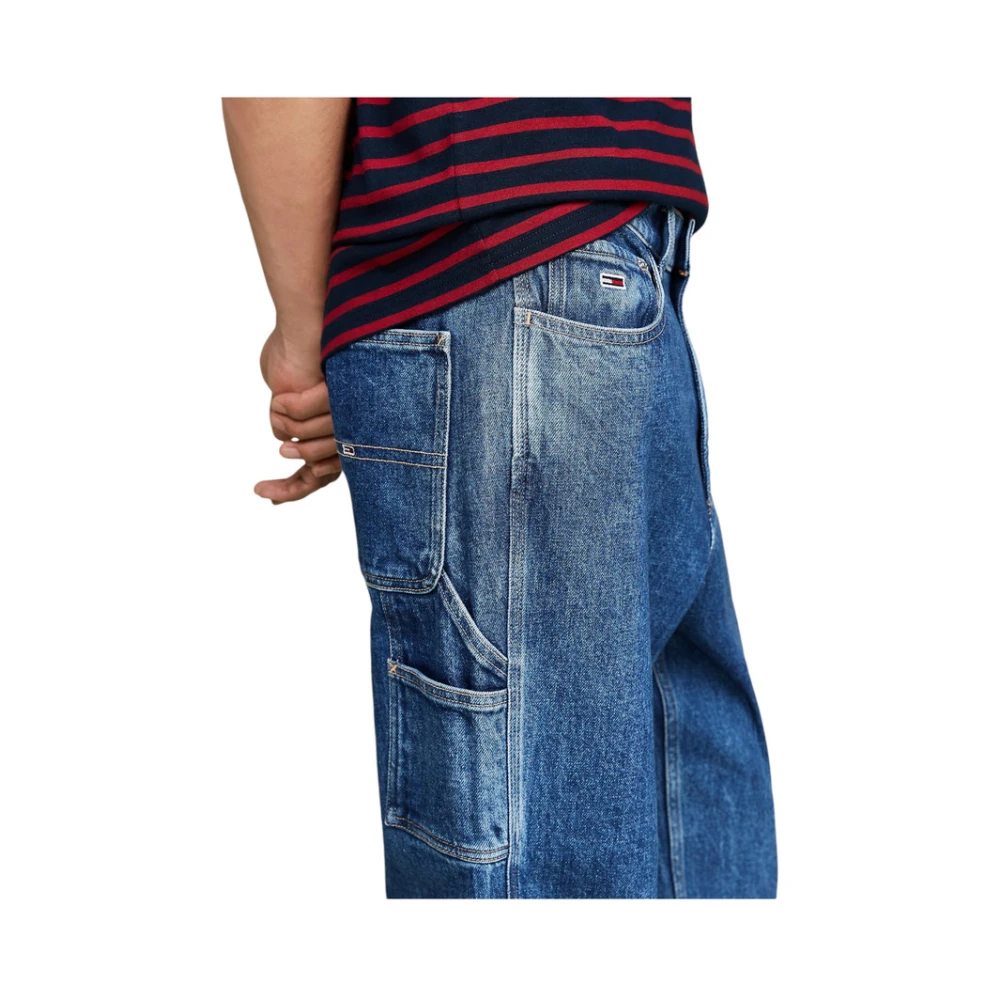 Tommy Jeans Klassieke Straight Fit Denim Jeans Blue Heren