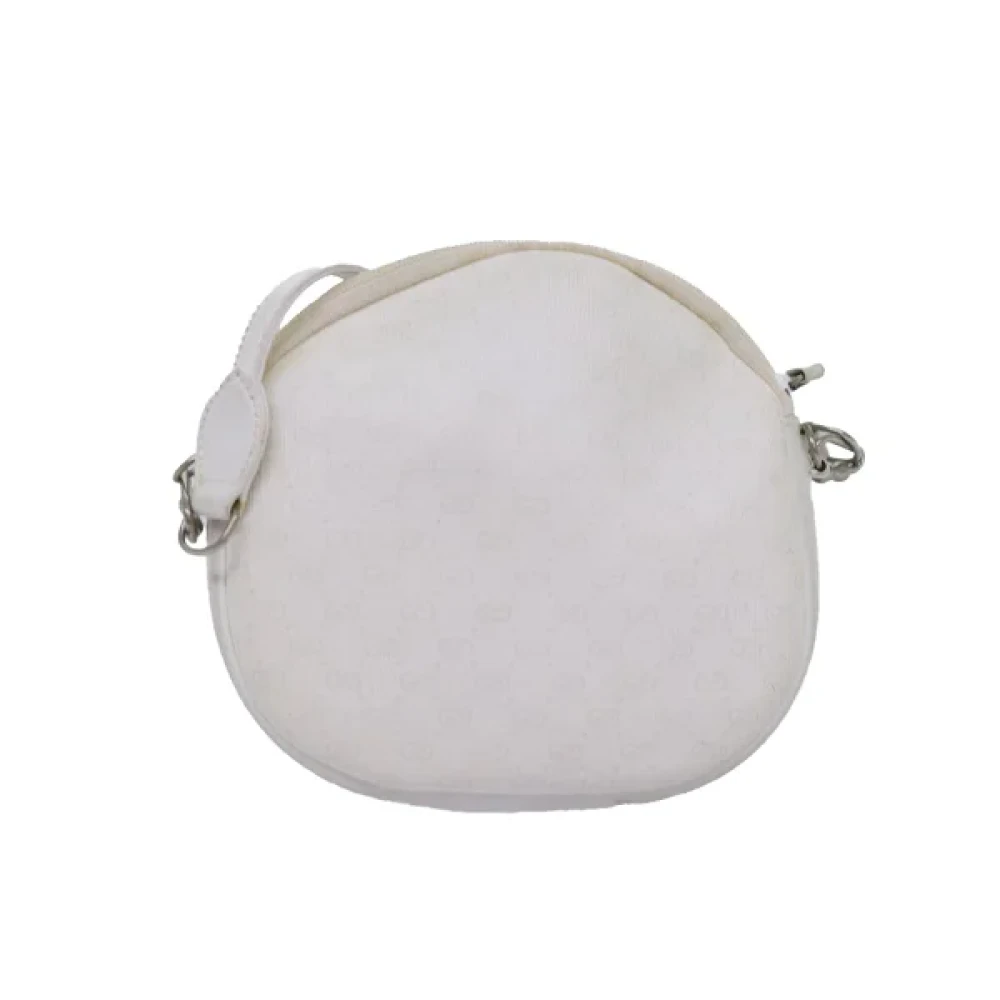 Gucci Vintage Pre-owned Canvas gucci-bags White Dames