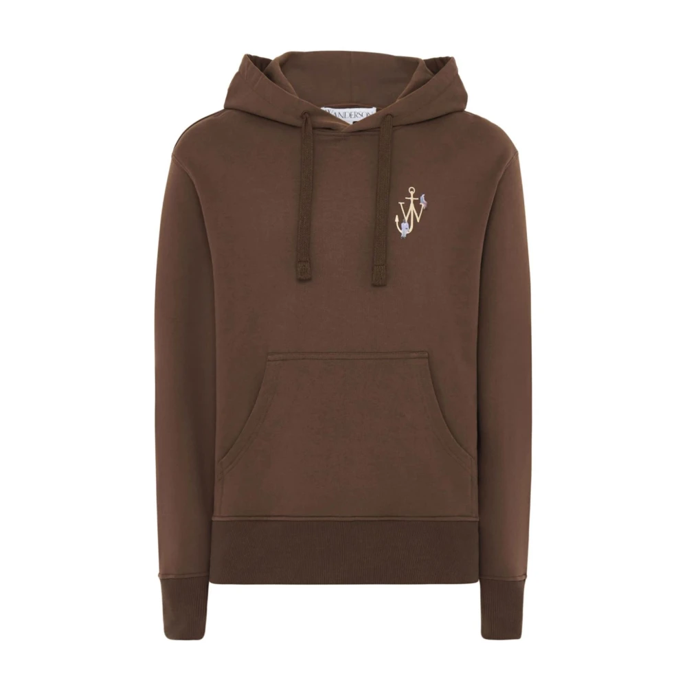 JW Anderson Bruine Sweater Casual Stijl Mannen Brown Heren