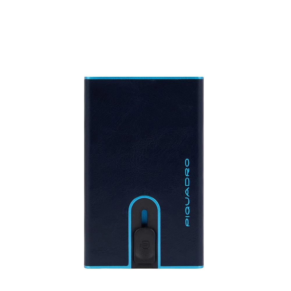 Piquadro Men's Blue Wallets & Cardholders, One Size, Wallets & Cardholders