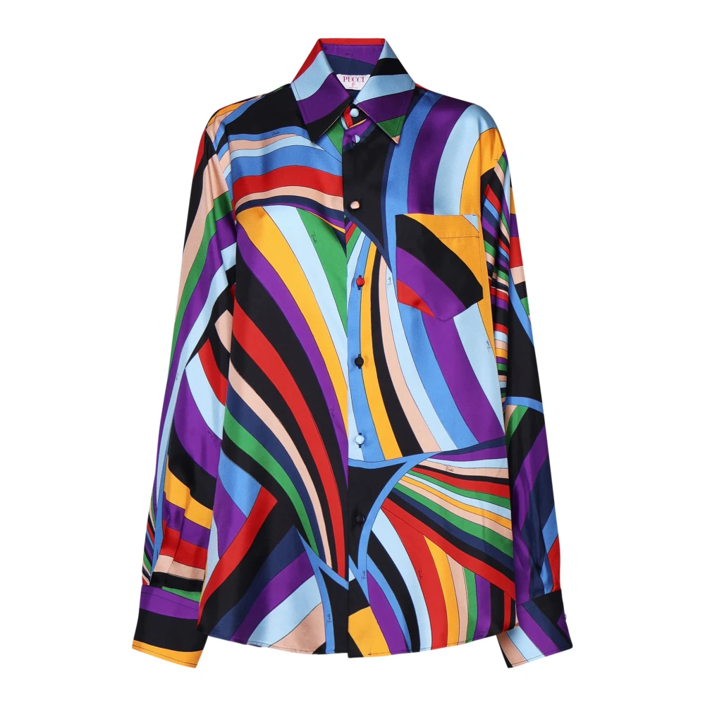 EMILIO PUCCI Multicolor Zak Shirt Multicolor Dames
