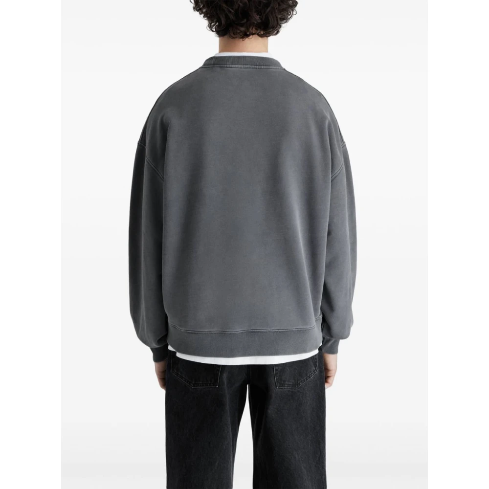 Axel Arigato Honot Gewassen Sweatshirt Gray Heren