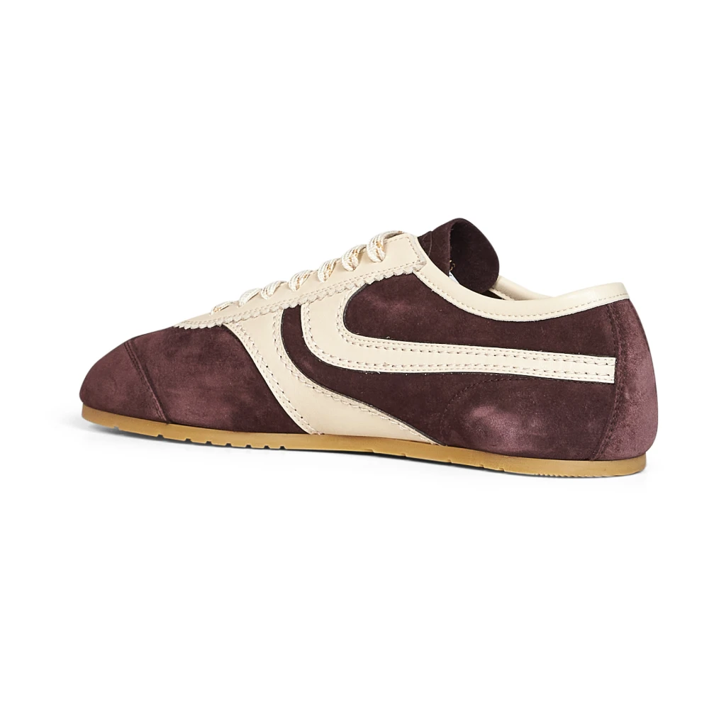 Dries Van Noten Suede Low-Top Sneakers