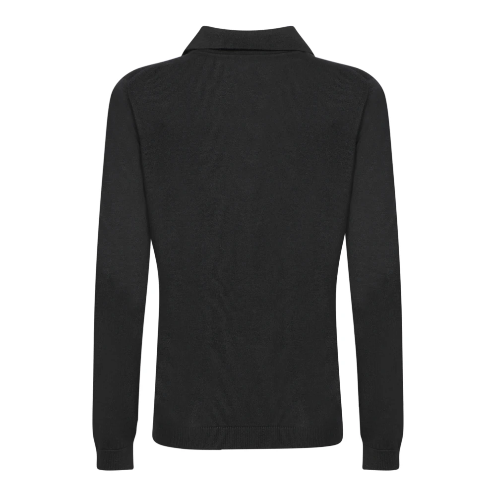 Blanca Vita Zwarte T-shirt voor vrouwen Black Dames