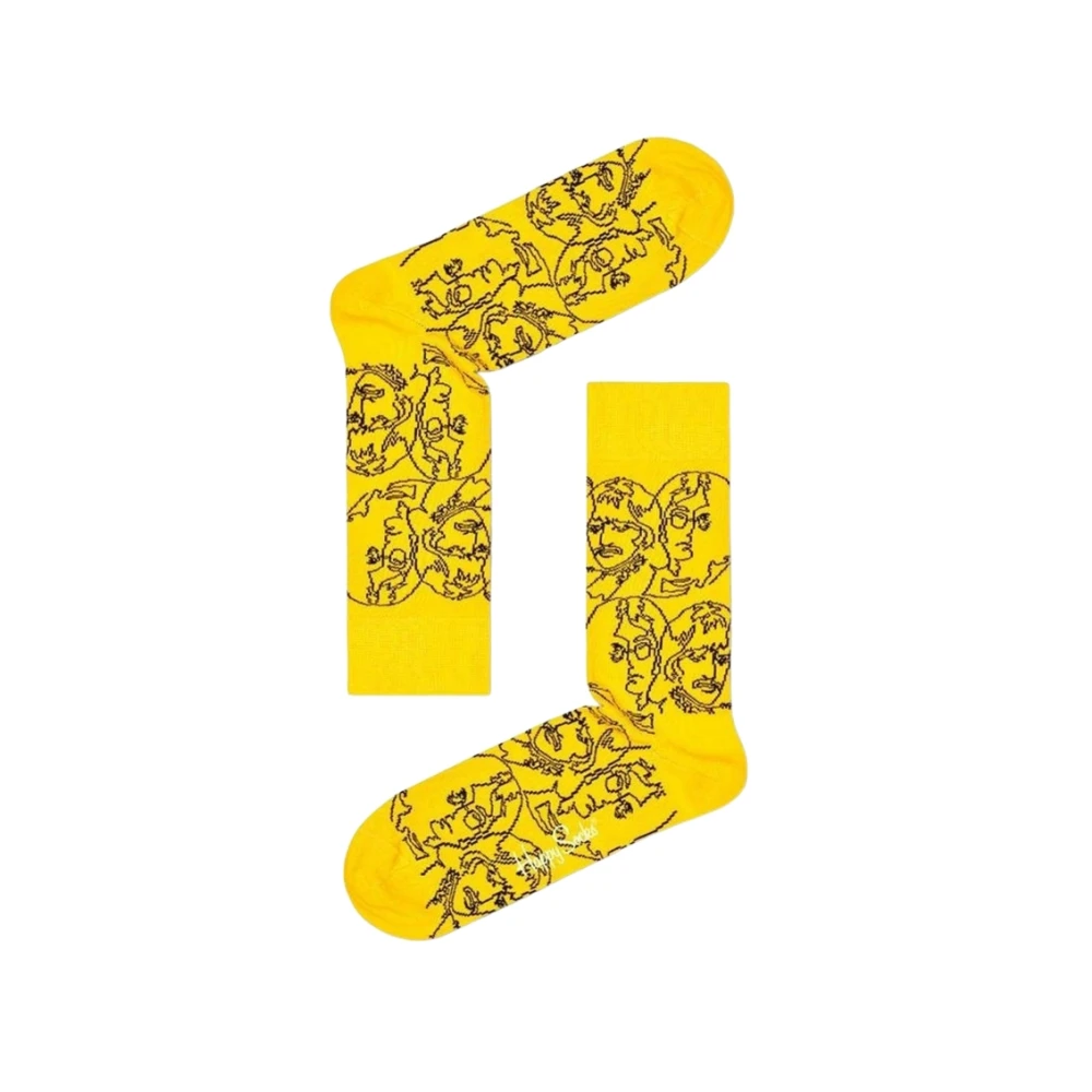Happy Socks Unisex Sokken Collectie Yellow Dames