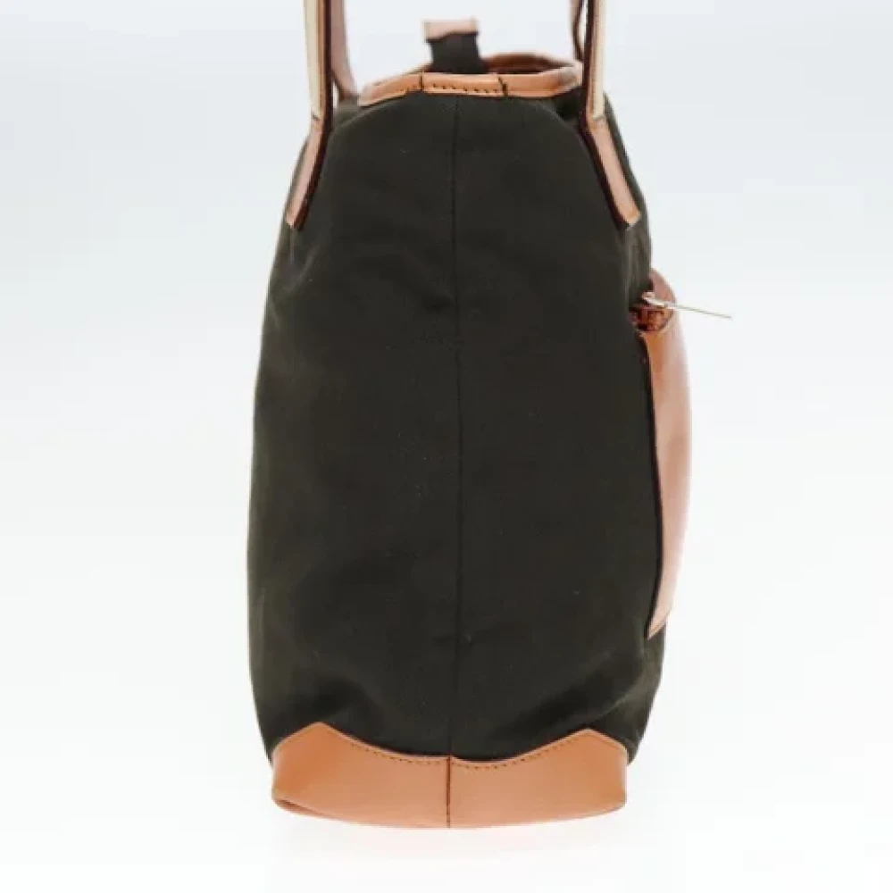 Gucci Vintage Pre-owned Canvas totes Green Dames