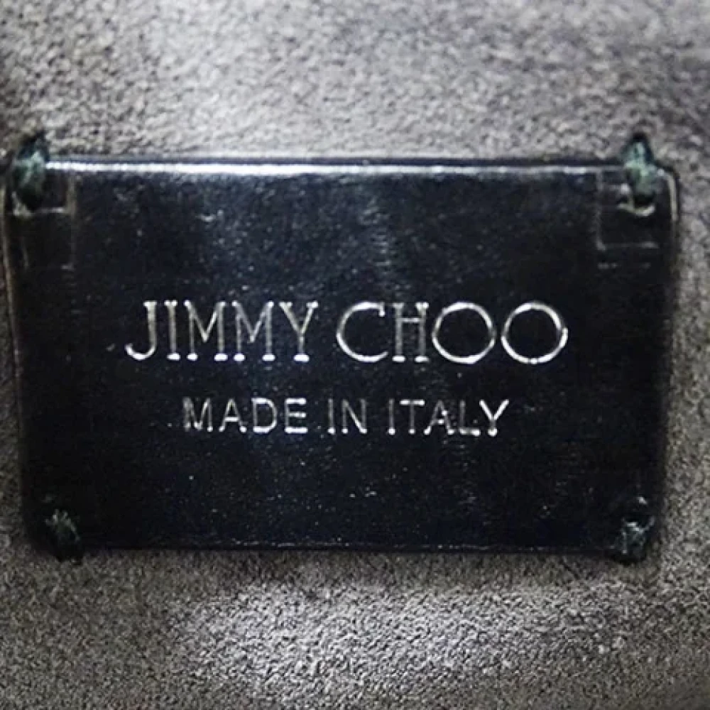 Jimmy Choo Pre-owned Leather handbags Black Dames