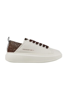 wembley-donna-en-cuir-blanc-et-talon-marron-avec-strass