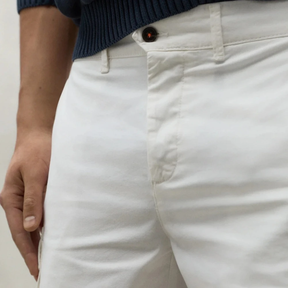 Ecoalf Lima Shorts voor Mannen White Heren