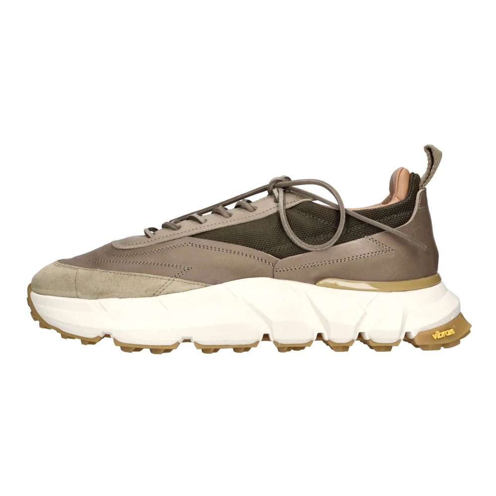 Buttero B10071Varb Leren en Stoffen Sneakers Heren Schoenen Veelkleurig Multicolor
