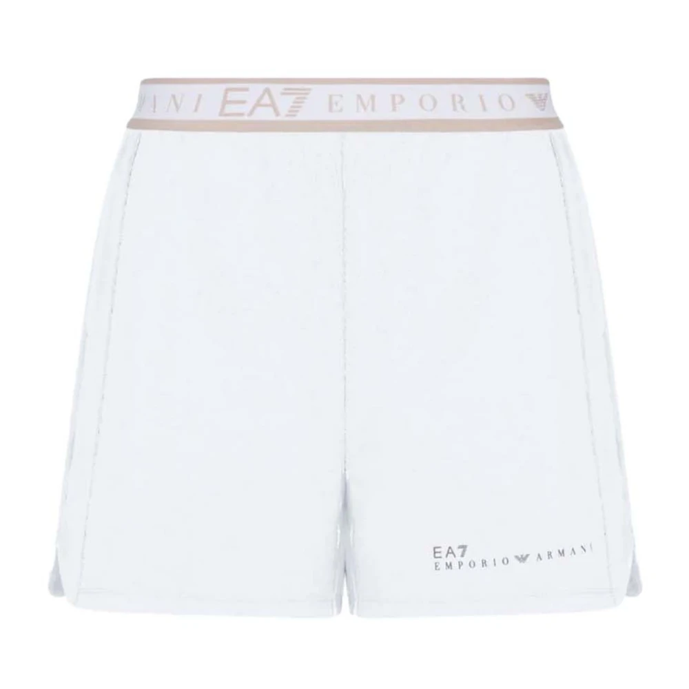Emporio Armani Ea7 Damen Weiß Shorts, Xsgröße: