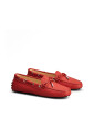 red-flat-shoes-with-bow-fastening
