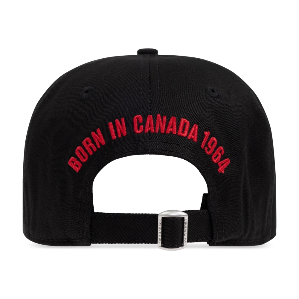 Dsquared2 Baseball Cap Black Heren