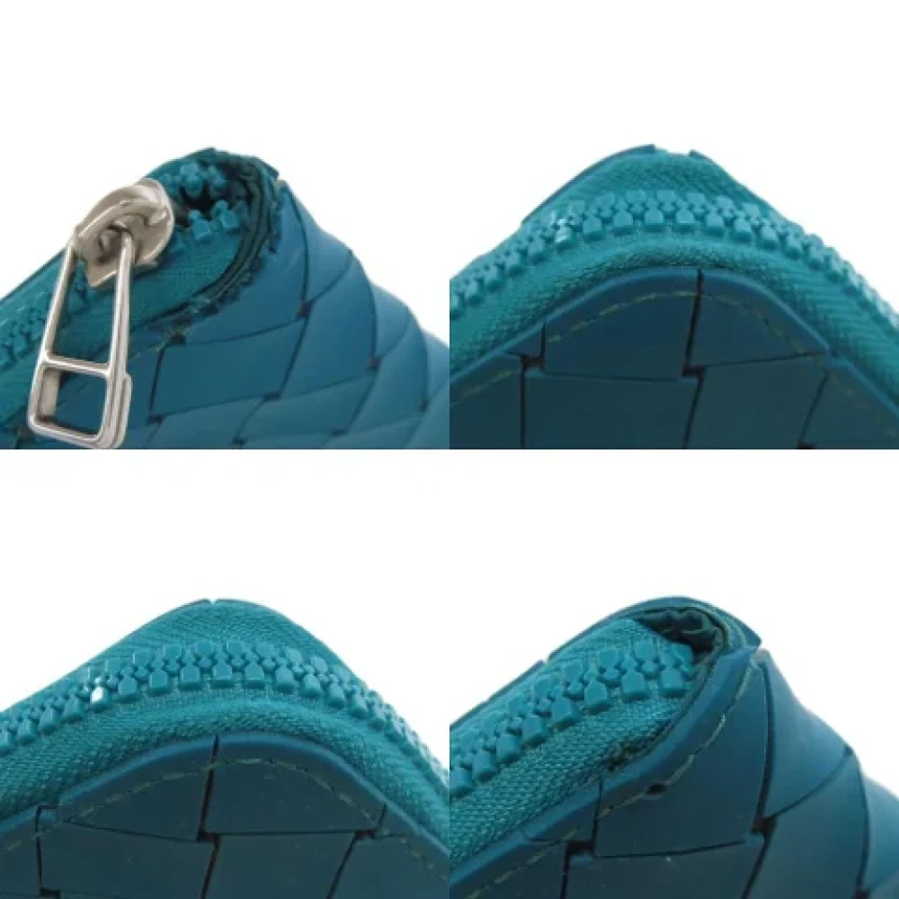 Bottega Veneta Vintage Pre-owned Fabric wallets Green Dames