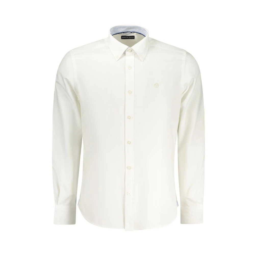 North Sails Men's White Formal Shirts, 2XL, Long-Sleeved Shirt