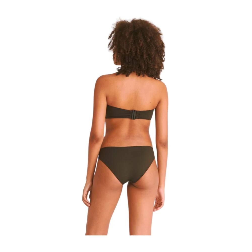Eres Hoog uitgesneden Bikini Onderkant Volcan Stijl Brown Dames