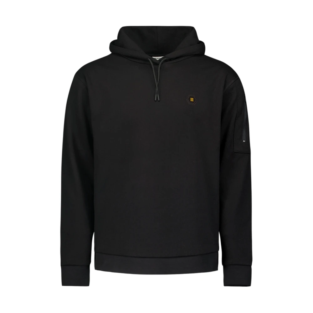No Excess Capuchontrui Black Heren