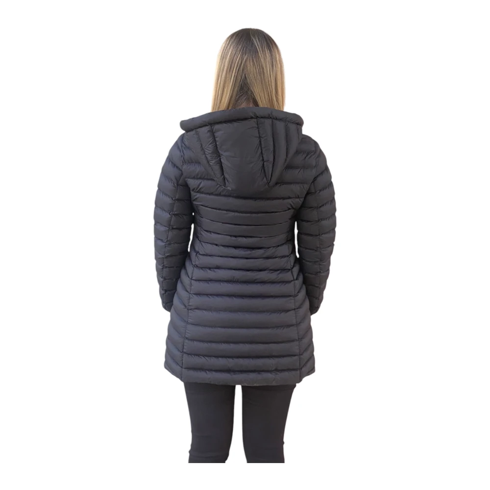 RefrigiWear Stijlvolle Winterjas Black Dames