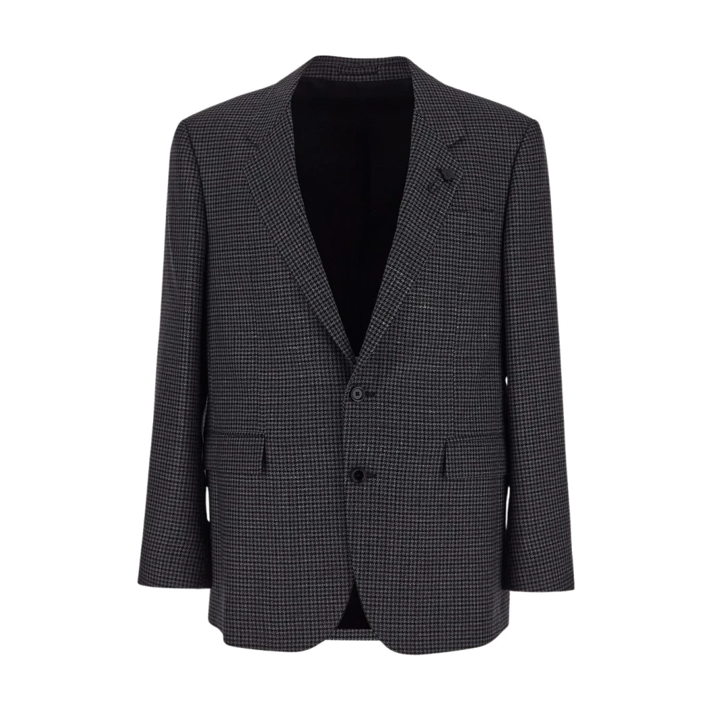 Lardini Wollen Klassieke Jas Gray Heren