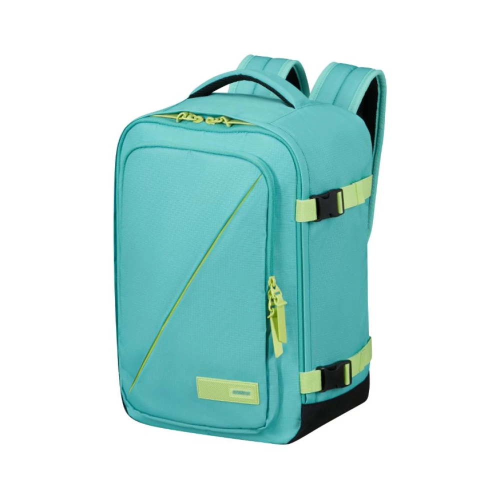 American Tourister Praktische en functionele handbagage rugzak Blue Unisex