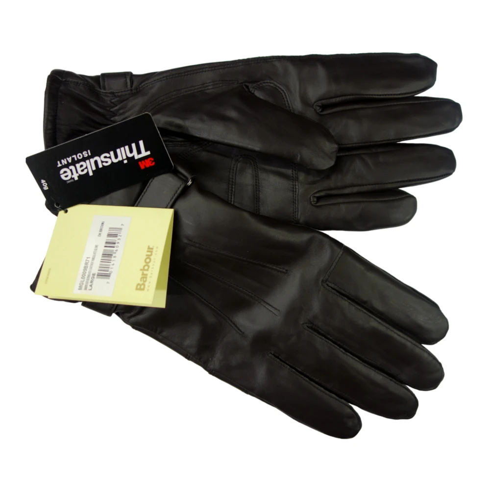 Barbour Stijlvolle handschoenen voor koud weer Brown Heren