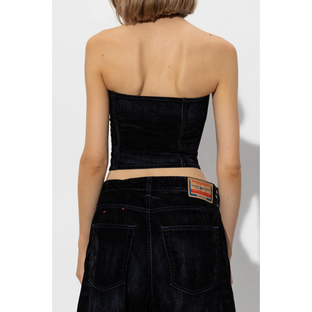 Diesel Top De-Ville Blue Dames