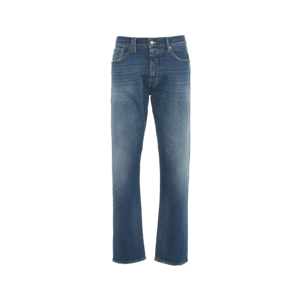 Cycle Blauwe Regular Straight Fit Jeans Aw24 Blue Heren