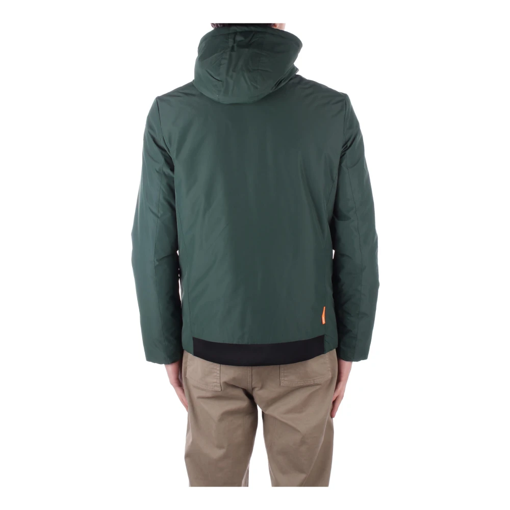Suns Hoodie met ritssluiting zakken Green Heren