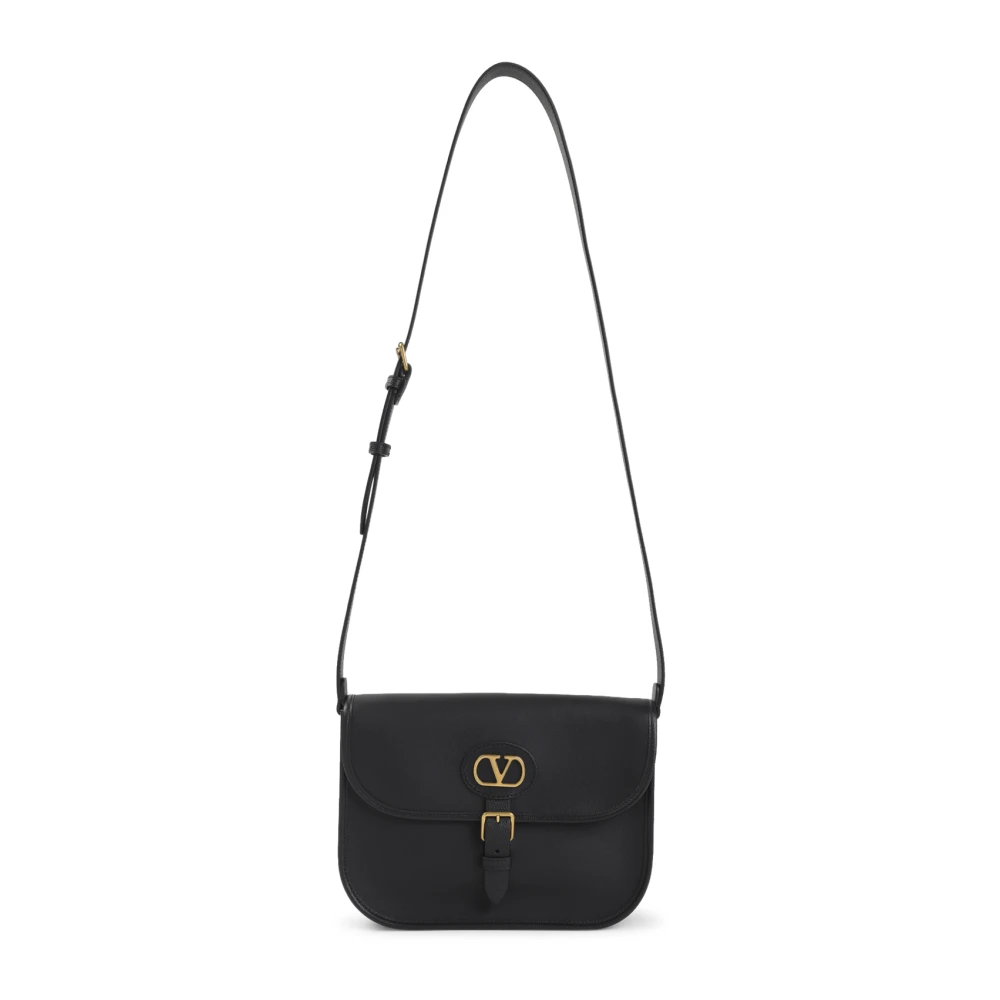 Valentino Garavani Men's Black Antibes Shoulder Bag - Cross Body Bags - One Size - Bags