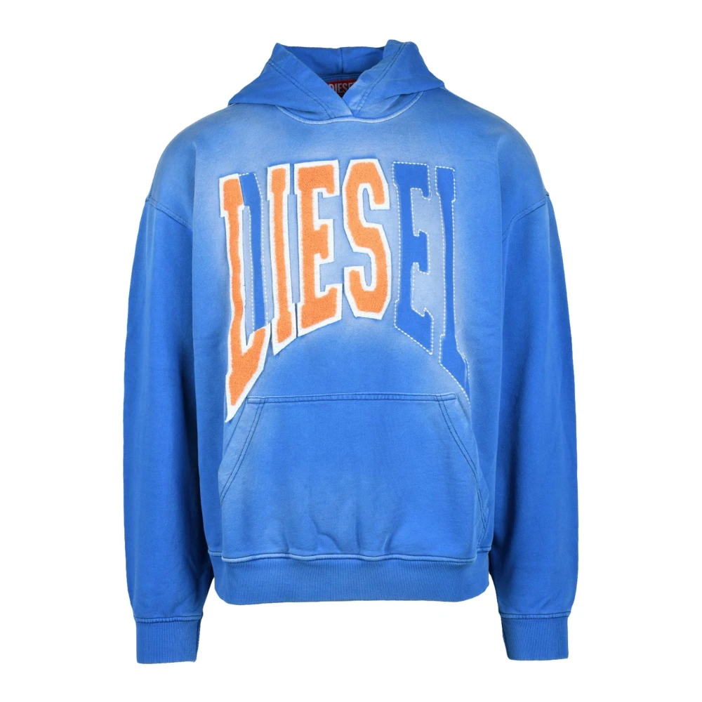 Diesel Katoenen trui Gray Heren
