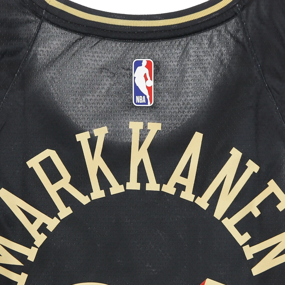 Nike Basketbal Tank Top Swingman Jersey City Edition Black Heren