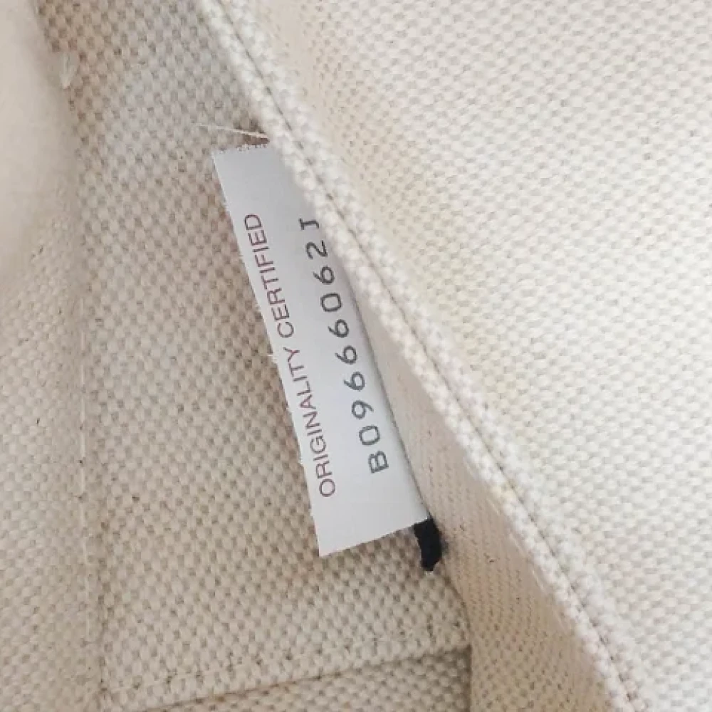 Bottega Veneta Vintage Pre-owned Canvas totes Beige Dames