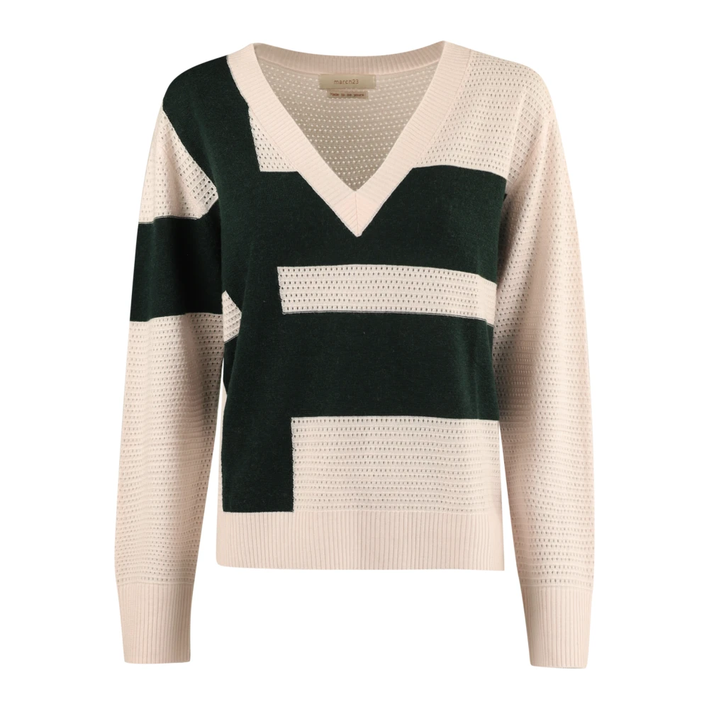 Knitwear > V-neck Knitwear - - March23 - Modalova